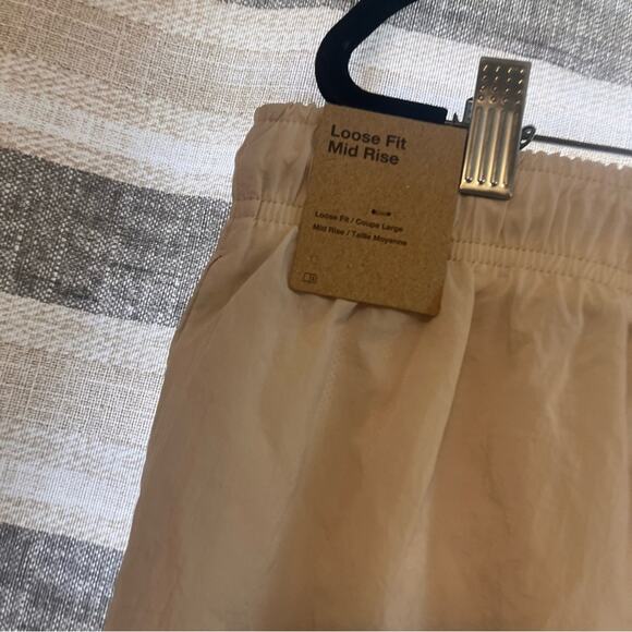 Nike Tan Windbreaker Crops Size 1X - Picture 8 of 10